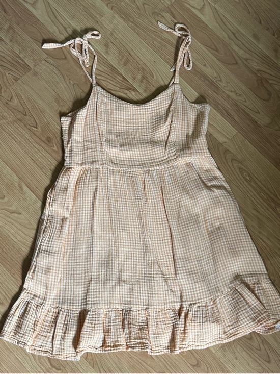 Old Navy Dresses & Skirts - old navy yellow gingham mini dress
